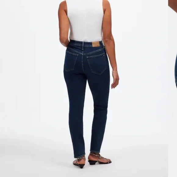 Madewell The Curvy Perfect Vintage High Rise Blue Jeans